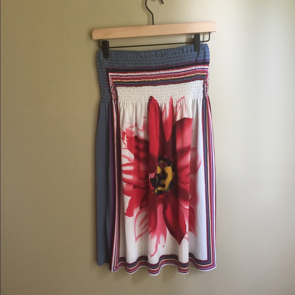 Cristina Love Strapless Dress Size Medium